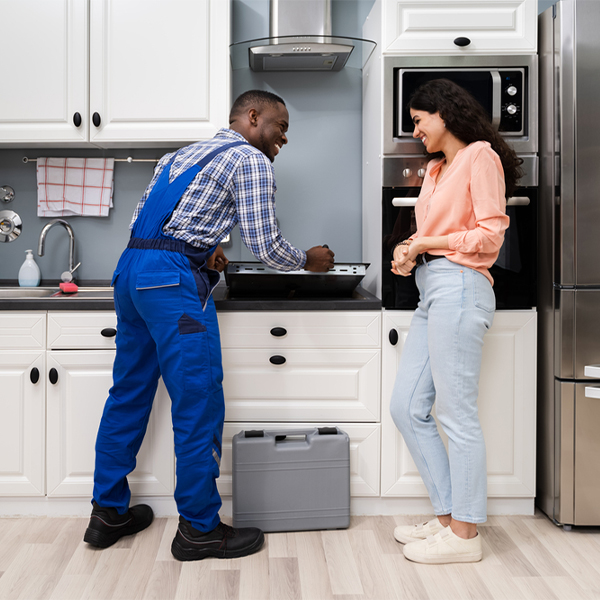 what kind of warranty do you offer on your cooktop repair services in Scaggsville